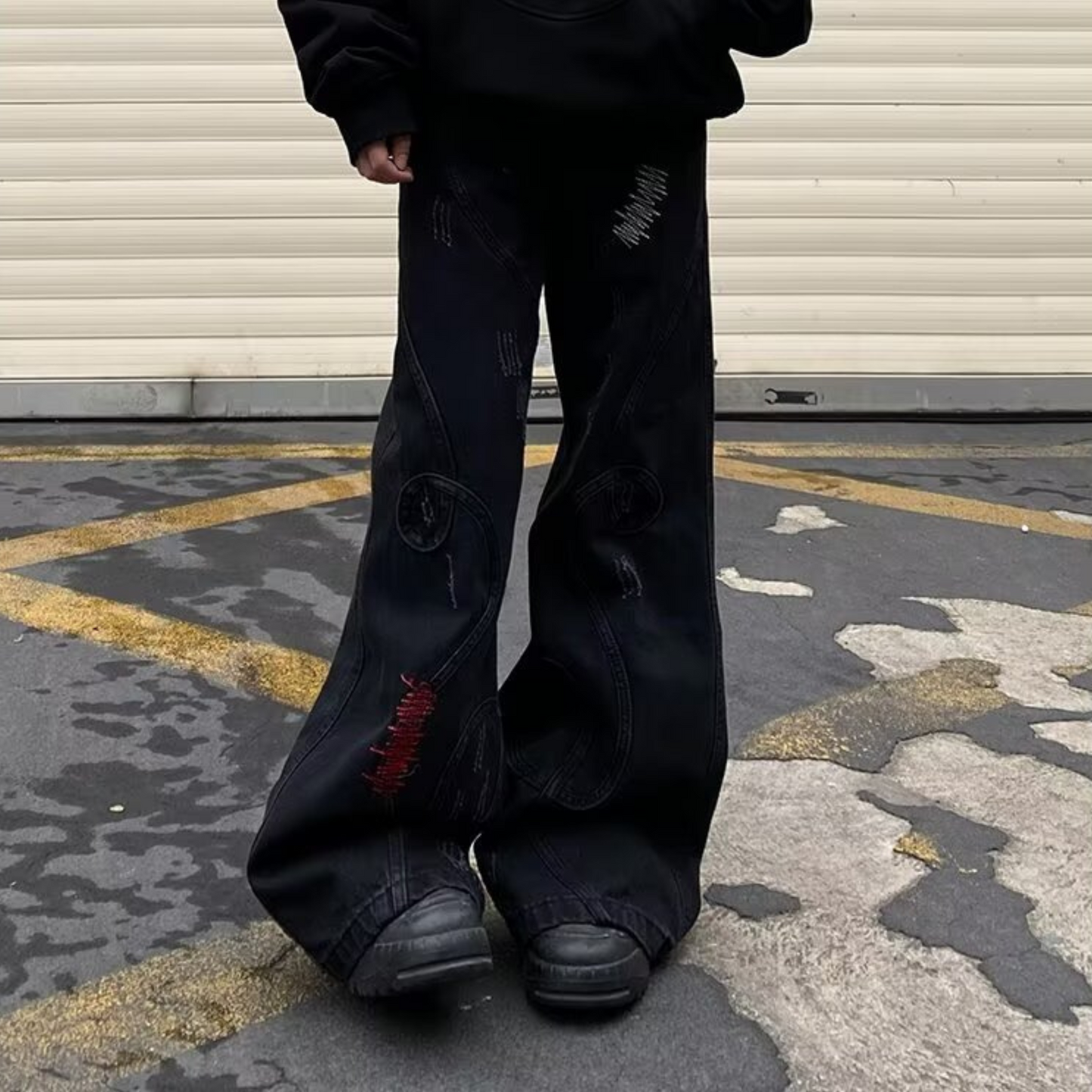 Scar Stitch Skinnies